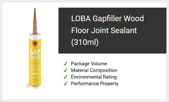 LOBA Gapfiller Wood Floor Joint Sealant (310ml)