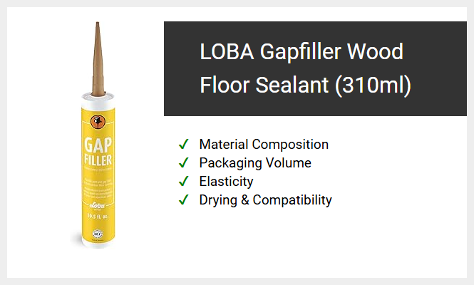 LOBA Gapfiller Wood Floor Sealant (310ml)