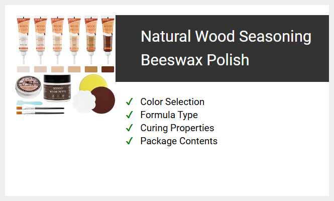 Natural Wood Seasoning Beeswax Polish