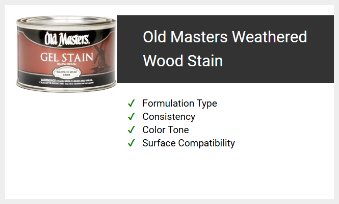 Old Masters Weathered Wood Stain