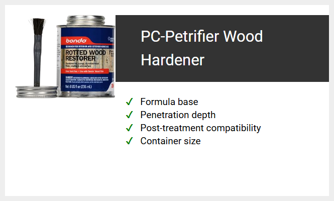 PC-Petrifier Wood Hardener