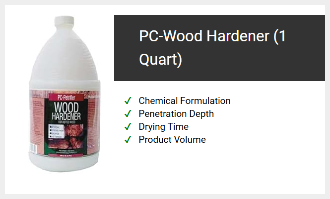 PC-Wood Hardener (1 Quart)