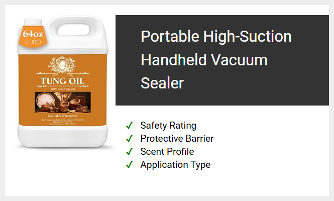 Portable High-Suction Handheld Vacuum Sealer
