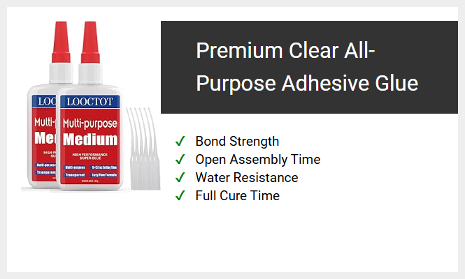 Premium Clear All-Purpose Adhesive Glue