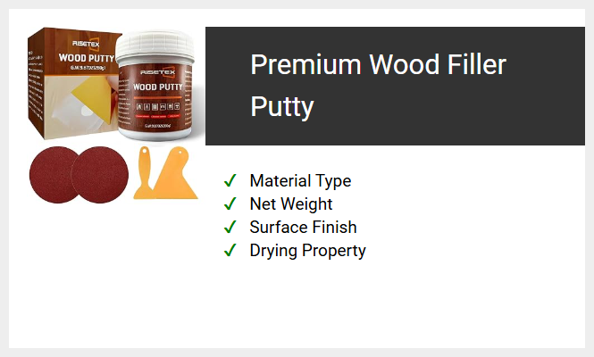 Premium Wood Filler Putty