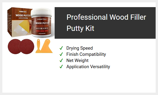 Professional Wood Filler Putty Kit