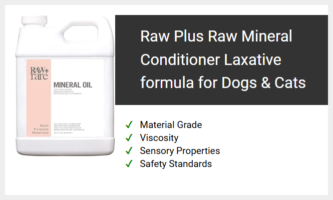 Raw Plus Raw Mineral Conditioner Laxative formula for Dogs & Cats