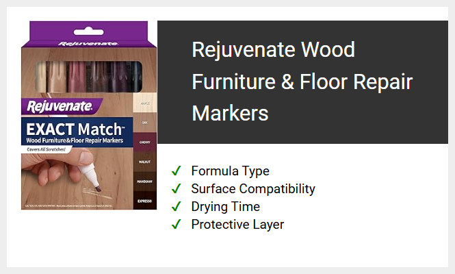 Rejuvenate Wood Furniture & Floor Repair Markers