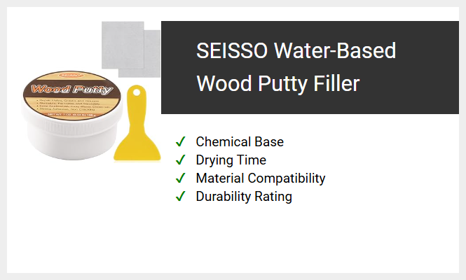 SEISSO Water-Based Wood Putty Filler
