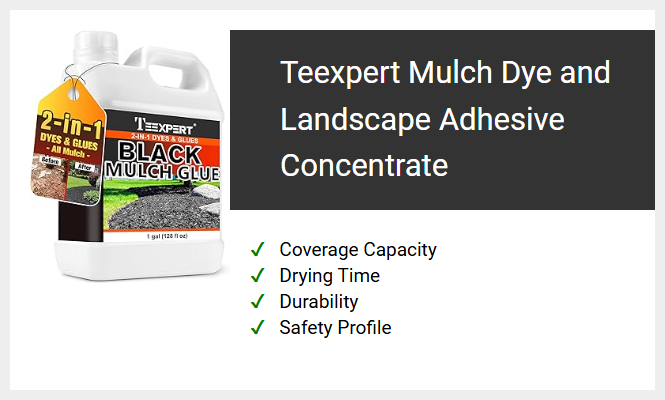 Teexpert Mulch Dye and Landscape Adhesive Concentrate