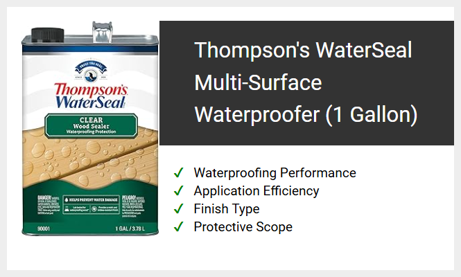 Thompson's WaterSeal Multi-Surface Waterproofer (1 Gallon)