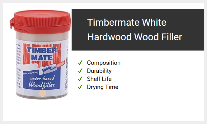 Timbermate White Hardwood Wood Filler