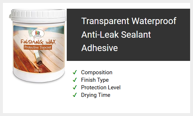 Transparent Waterproof Anti-Leak Sealant Adhesive