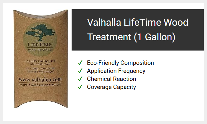 Valhalla LifeTime Wood Treatment (1 Gallon)