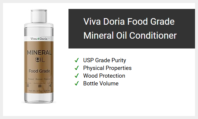 Viva Doria Food Grade Mineral Oil Conditioner