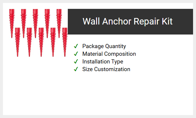 Wall Anchor Repair Kit