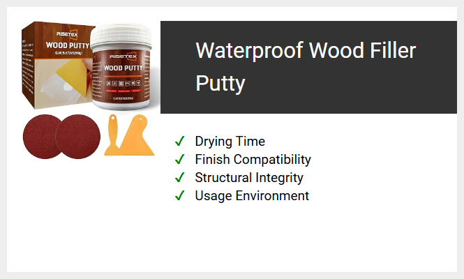 Waterproof Wood Filler Putty