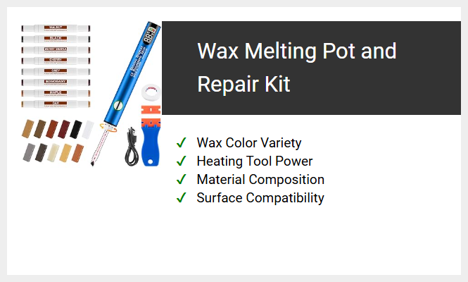 Wax Melting Pot and Repair Kit