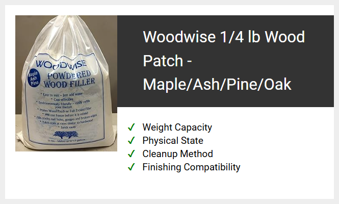 Woodwise 1/4 lb Wood Patch - Maple/Ash/Pine/Oak