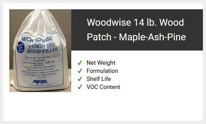 Woodwise 14 lb. Wood Patch - Maple-Ash-Pine
