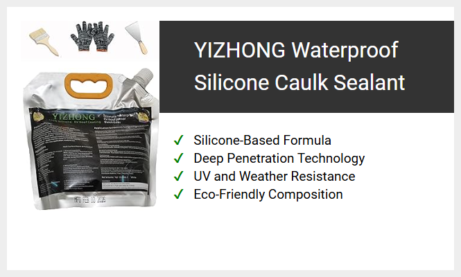 YIZHONG Waterproof Silicone Caulk Sealant