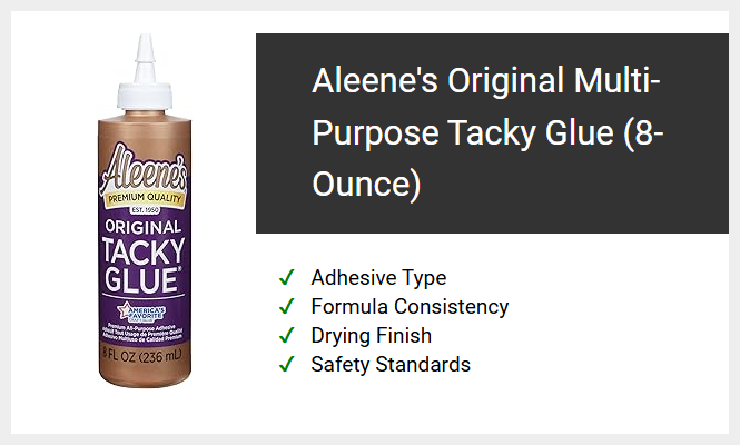 Aleene's Original Multi-Purpose Tacky Glue (8-Ounce)
