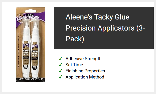 Aleene's Tacky Glue Precision Applicators (3-Pack)