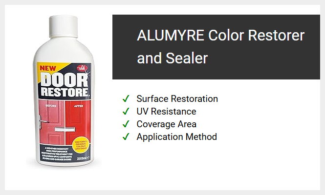 ALUMYRE Color Restorer and Sealer