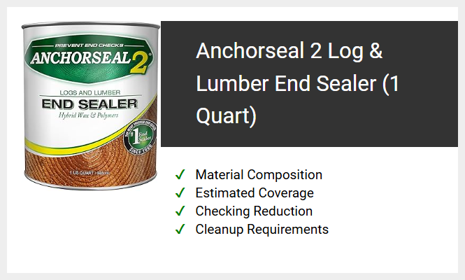 Anchorseal 2 Log & Lumber End Sealer (1 Quart)