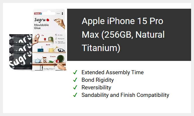 Apple iPhone 15 Pro Max (256GB, Natural Titanium)