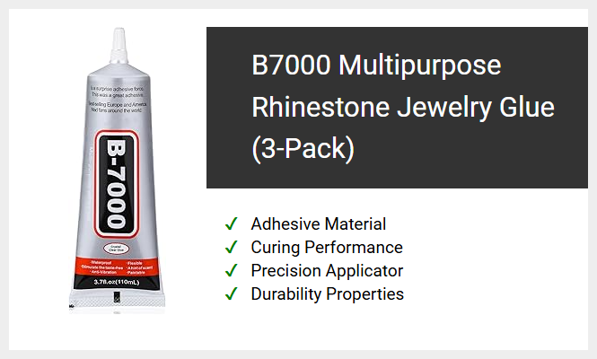 B7000 Multipurpose Rhinestone Jewelry Glue (3-Pack)