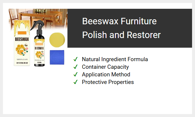 Beeswax Furniture Polish and Restorer