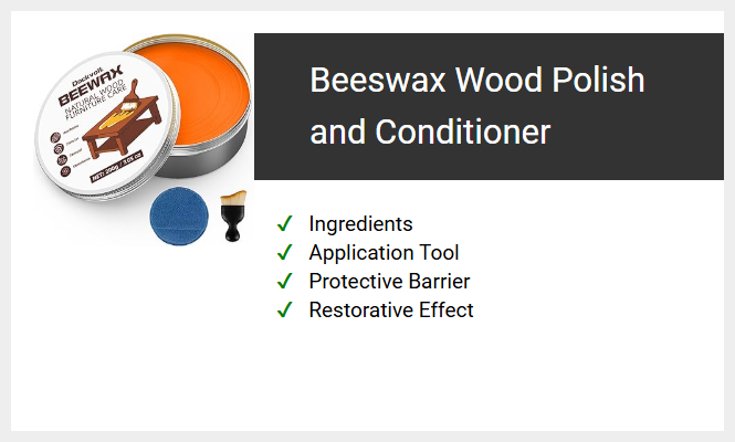 Beeswax Wood Polish and Conditioner