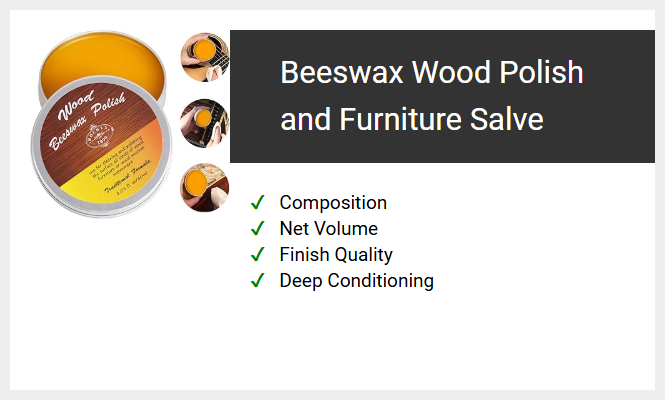 Beeswax Wood Polish and Furniture Salve