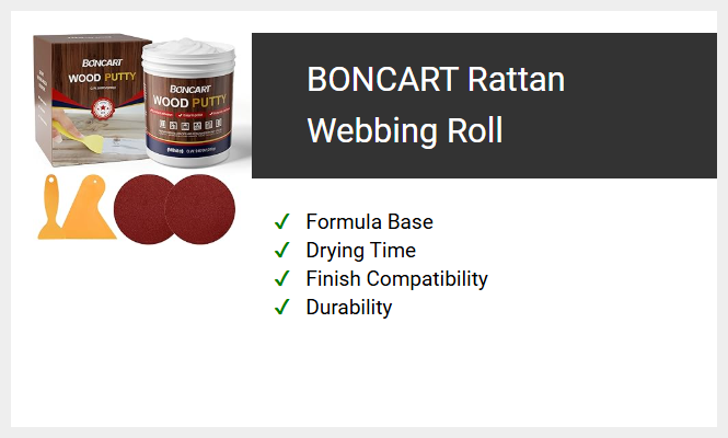 BONCART Rattan Webbing Roll
