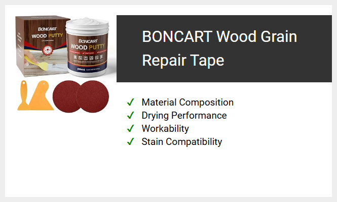 BONCART Wood Grain Repair Tape