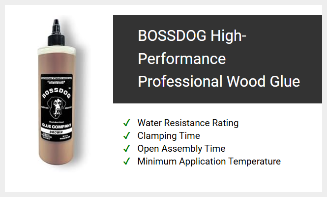 BOSSDOG High-Performance Professional Wood Glue