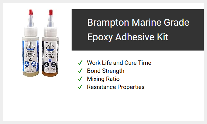Brampton Marine Grade Epoxy Adhesive Kit