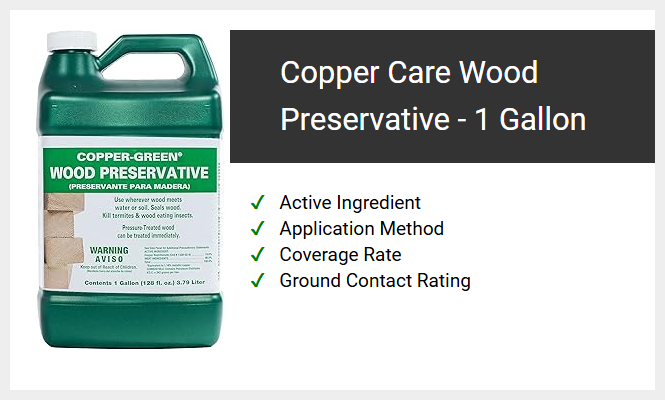 Copper Care Wood Preservative - 1 Gallon