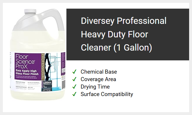 Diversey Professional Heavy Duty Floor Cleaner (1 Gallon)