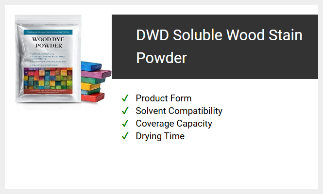 DWD Soluble Wood Stain Powder