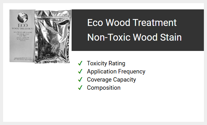 Eco Wood Treatment Non-Toxic Wood Stain