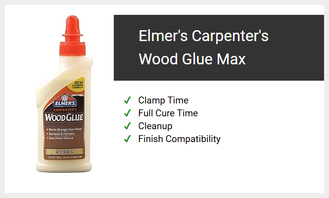 Elmer's Carpenter's Wood Glue Max