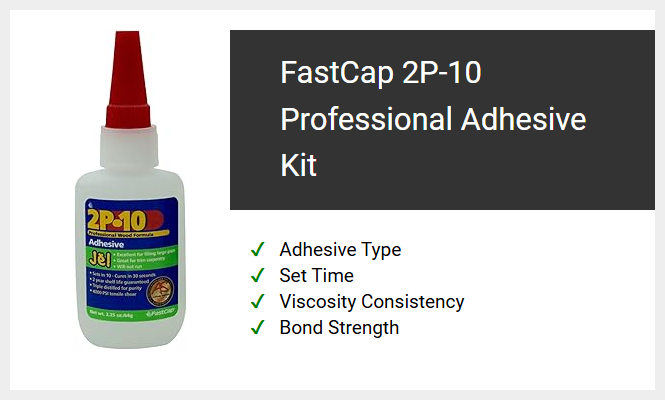FastCap 2P-10 Professional Adhesive Kit