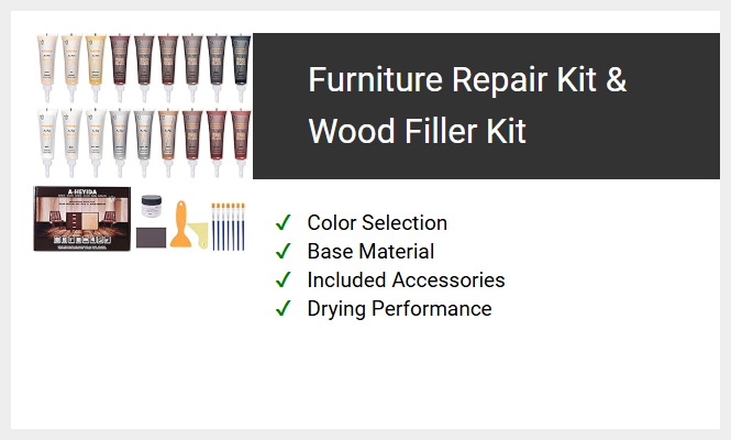 Furniture Repair Kit & Wood Filler Kit