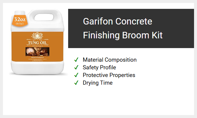 Garifon Concrete Finishing Broom Kit