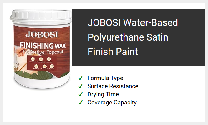 JOBOSI Water-Based Polyurethane Satin Finish Paint