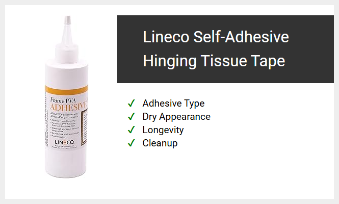 Lineco Self-Adhesive Hinging Tissue Tape
