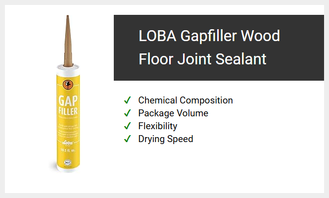 LOBA Gapfiller Wood Floor Joint Sealant