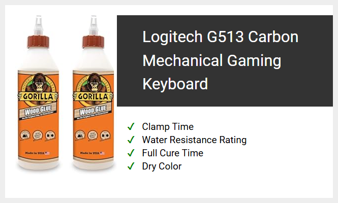 Logitech G513 Carbon Mechanical Gaming Keyboard
